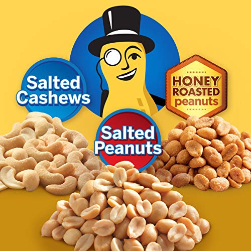 Planters Nuts Cashews and Peanuts Variety Pack Snack Nuts 36 Co...