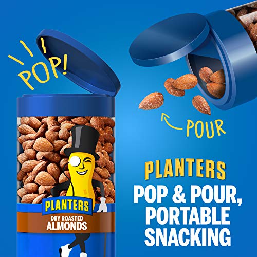 Planters Planters Flip Top Salted Almonds, 6.5 Ounce