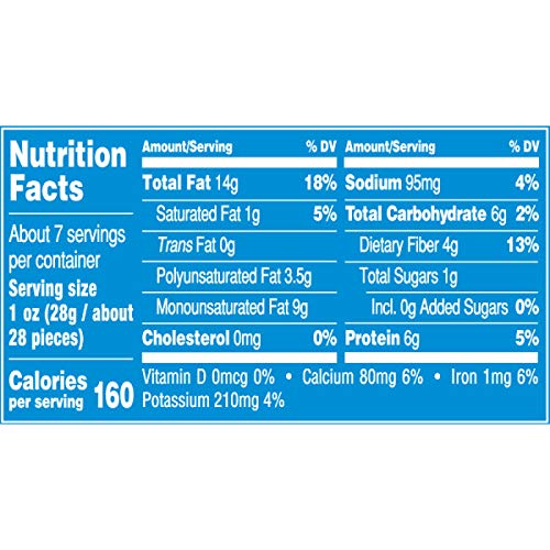 Planters Planters Flip Top Salted Almonds, 6.5 Ounce