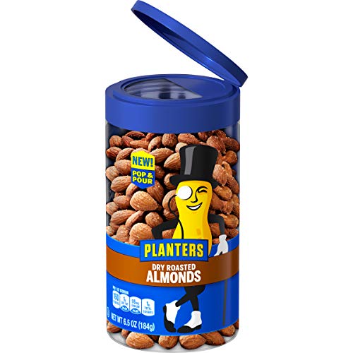 Planters Planters Flip Top Salted Almonds, 6.5 Ounce