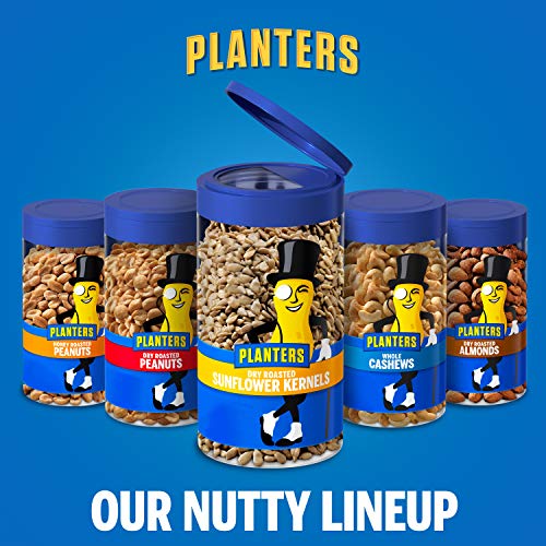 Planters Pop & Pour Dry Roasted Sunflower Seeds, 4 - 5.85 oz. J...