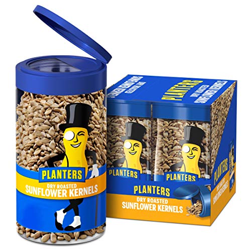 Planters Pop & Pour Dry Roasted Sunflower Seeds, 4 - 5.85 oz. J...