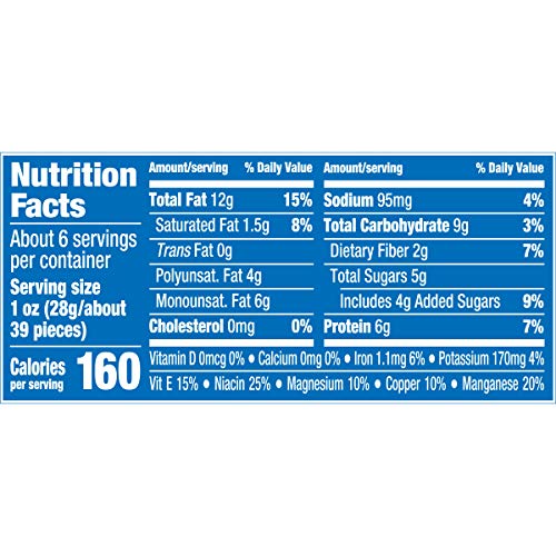 Planters Salted Caramel Peanuts 8 Ct Pack, 6 Oz Canisters