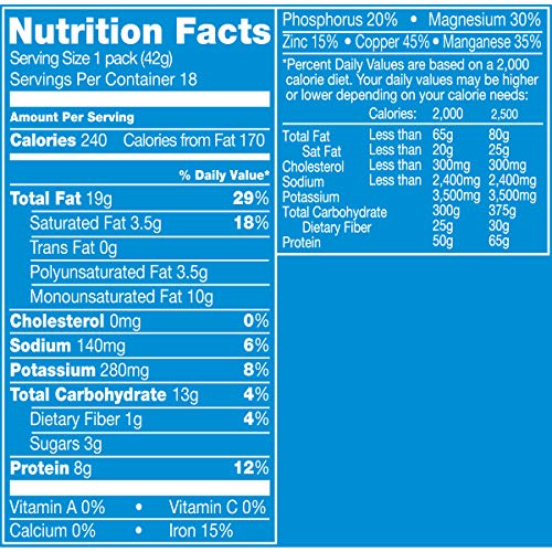 Planters Salted Cashews, 1.5 Oz. Bags 18 Pack - Individually P