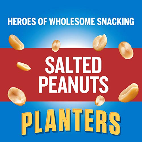 Planters Salted Peanuts 9.5 Oz Jars, Pack Of 6