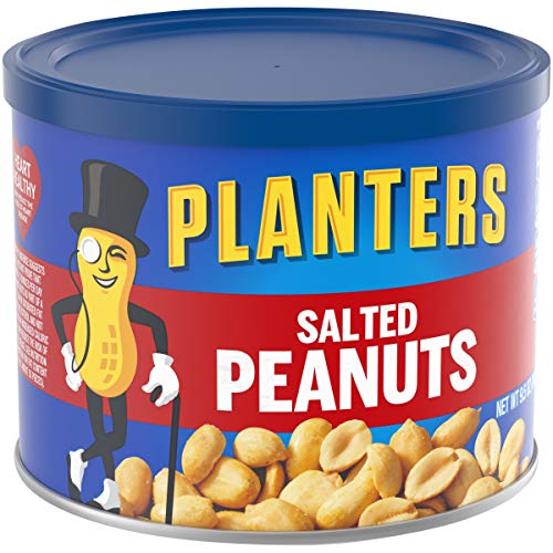 Planters Salted Peanuts 9.5 Oz Jars, Pack Of 6