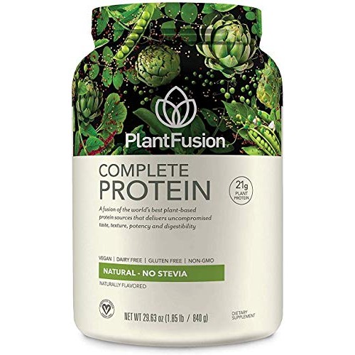 Plantfusion Complete Plant Based Pea Protein Powder, Non-Gmo, Ve