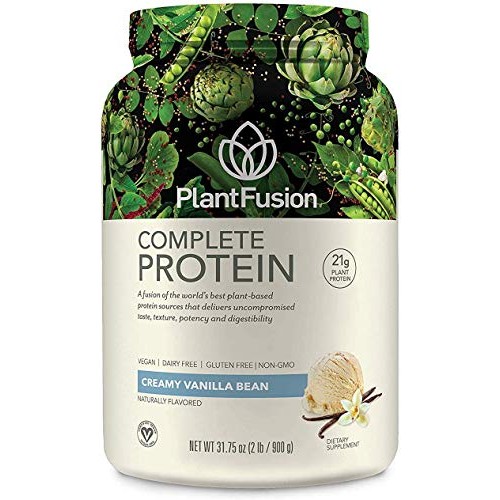 Plantfusion Complete Plant Based Pea Protein Powder, Non-Gmo, Ve