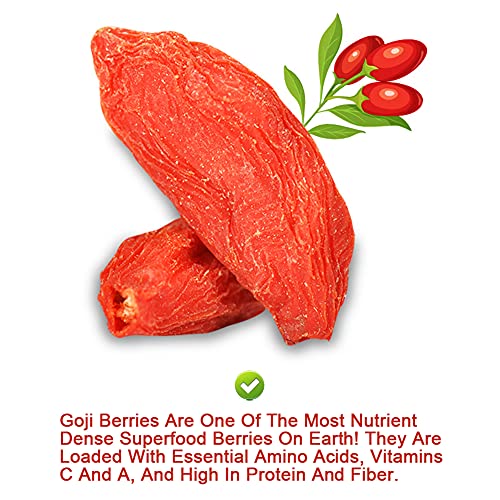 Plantgift Goji Berries 125G/4.4Oz 枸杞 For Baking &Amp; Teas, Smooth
