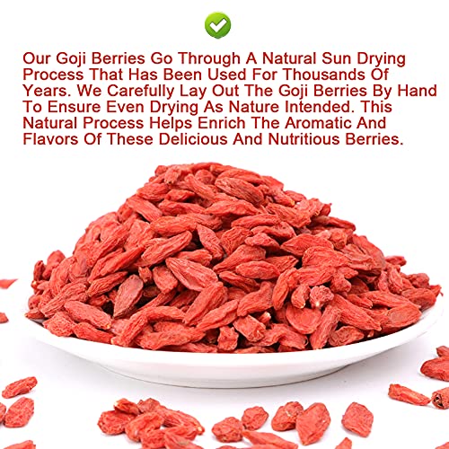Plantgift Goji Berries 125G/4.4Oz 枸杞 For Baking &Amp; Teas, Smooth