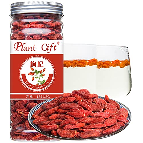 Plantgift Goji Berries 125G/4.4Oz 枸杞 For Baking &Amp; Teas, Smooth