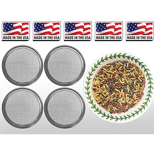 High Germination Seeds:2X Micro Green Lid +24G 600 Se : Daikon K