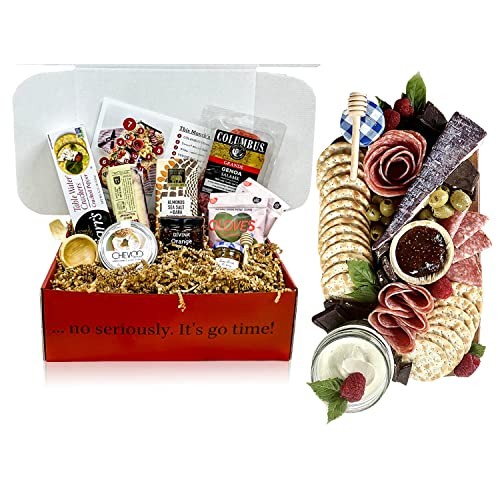 Platterful Charcuterie Box - All In One Kit With Several Meats, ...
