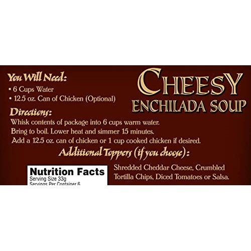 Plentiful Pantry Cheesy Enchilada Soup Mix, 7 Ounce