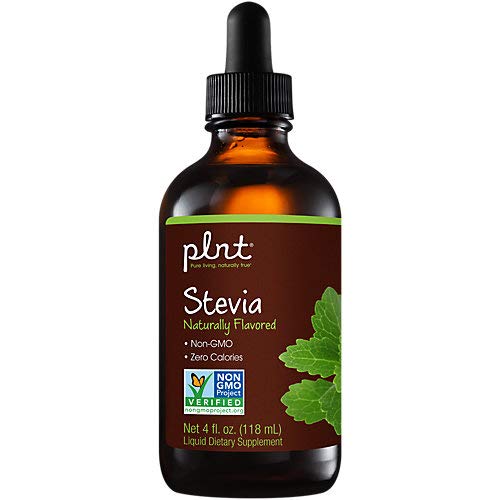 Plnt Liquid Stevia Natural, Nongmo Sweetener With Zero Calories