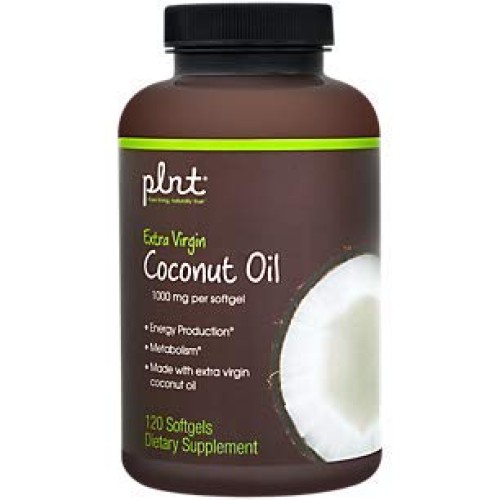 Plnt Organic Extra Virgin Coconut Oil 1,000Mg Per Softgel Suppor
