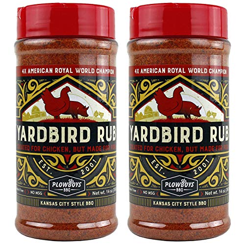 Plowboys Yardbird Bbq Rub - 2 Pack - 14 Oz