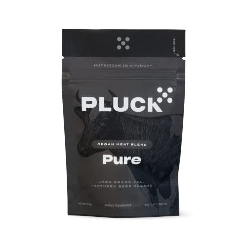 Pluck Organ Meat Blend Seasoning | From 100% Grass Fed & Grass F...
