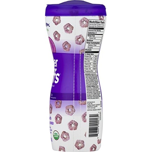 Plum Organics Baby Super Puffs, Blueberry With Purple Sweet Pota