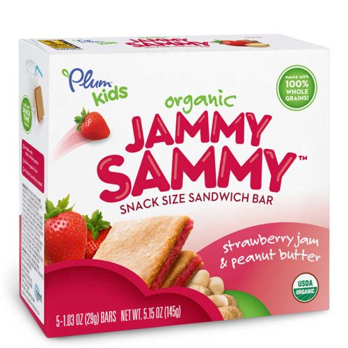 Plum Organics Bar Jmy Smy Pntbttr Strwb