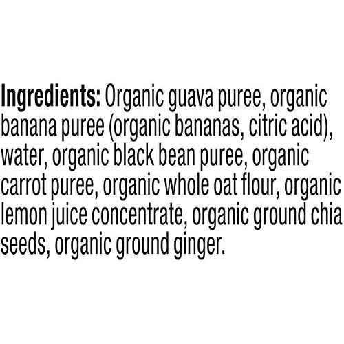 Plum Organics Mighty 4, Organic Toddler Food, Guava, Banana, Bla