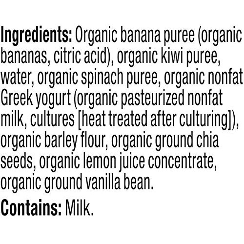 Plum Organics Mighty 4, Organic Toddler Food, Banana, Peach, Pum