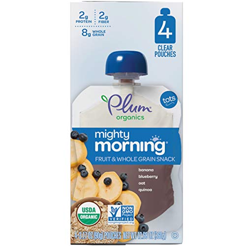 Plum Organics | Mighty Morning | Organic Baby Food Meals [12+ Mo...