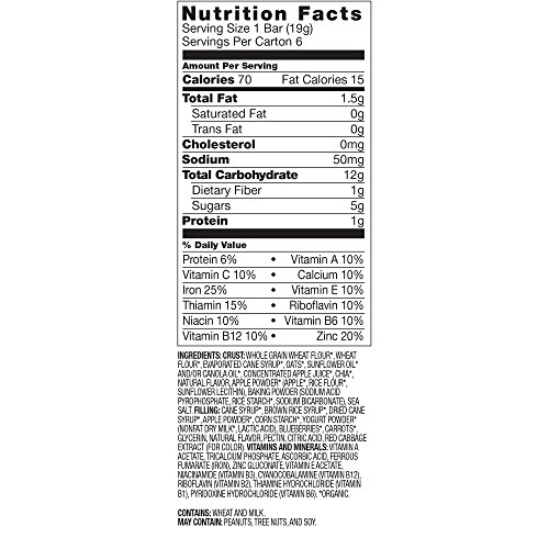 Plum Organics Mighty Snack Bars, Organic Toddler Snack, Blueberr