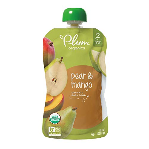 Plum Organics Stage 2, Organic Baby Food, Fruit And Veggie Varie