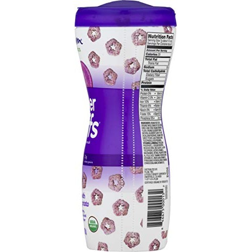 Plum Organics Super Puffs Blueberry With Purple Sweet Potato, 1.