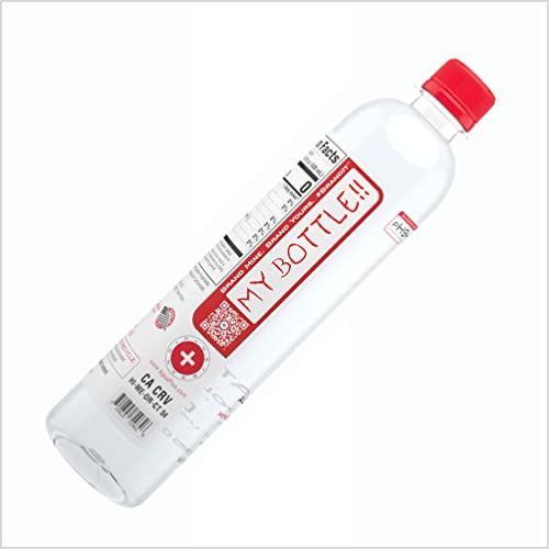 Agua Plus Premium Alkaline Water | 16.9 fl oz Bottles | Count of 4