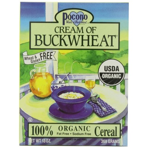 Pocono Cream Of Buckwheat Gluten Free Hot Cereal, 13-Ounce Pack