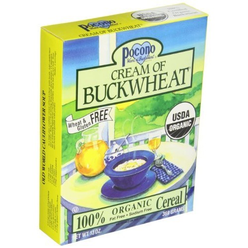 Pocono Organic Cream Of Buckwheat Cereal 6X13 Oz. By Pocono