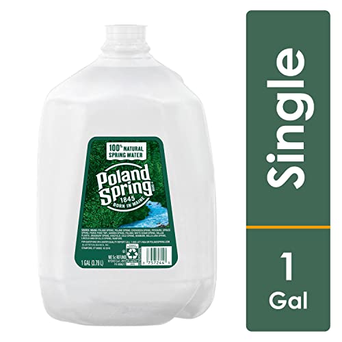 Poland Spring Brand 100% Natural Spring Water, 1-Gallon Plastic Jug Poland Spring Brand 100% Natural Spring Water, 1-Gallon Plastic Jug