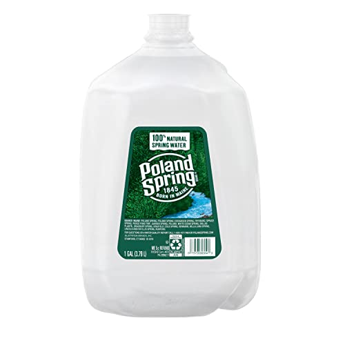 Poland Spring Brand 100% Natural Spring Water, 1-Gallon Plastic Jug Poland Spring Brand 100% Natural Spring Water, 1-Gallon Plastic Jug