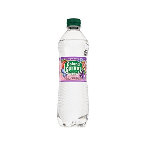 Poland Spring Sparkling Water 24 Count, 16.9 Fl Oz