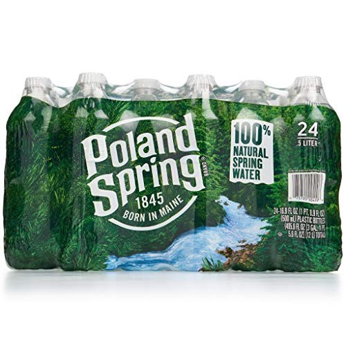 Poland Springs Bottled Water 16.9Oz Bottles - Pack Of 24