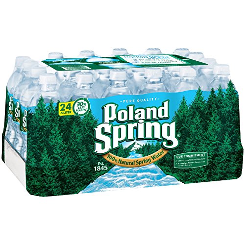Pol And Springs Spring Water, .5 Liter, 0.50-Count Pack Of 24