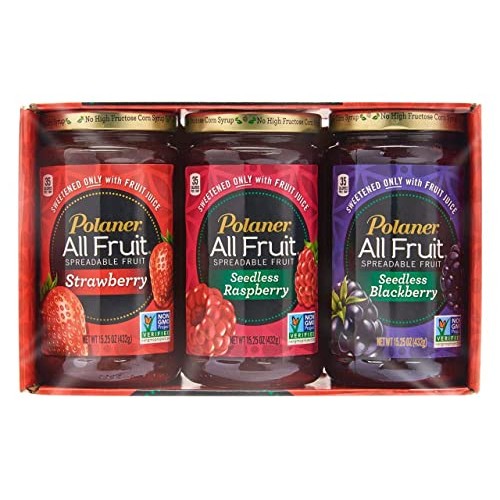 Product Of Polaner All Fruit With Fiber Jelly, 3 Pk./15.25 Oz.