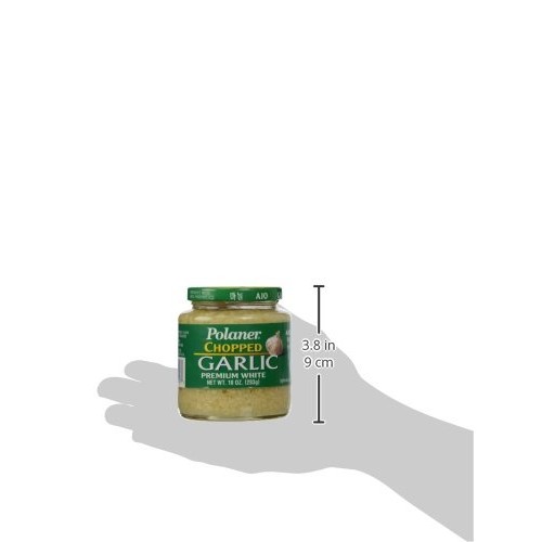 Polaner Premium White Chopped Garlic, 10 Ounce