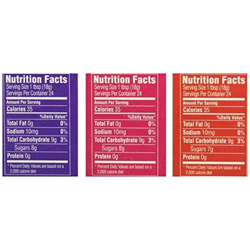 Polaner All Fruit Non-Gmo Spreadable Fruit, Assorted Flavors, 15