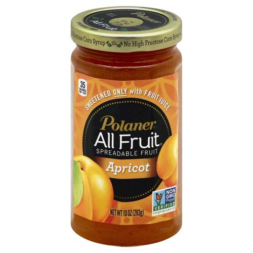 Polaner All Fruit With Fiber Apricot Spreadable Fruit 10 Oz Pac