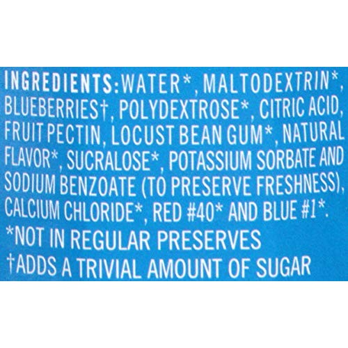 Polaner Sugar Free With Fiber, Blueberry Preserves, 13 Ounce