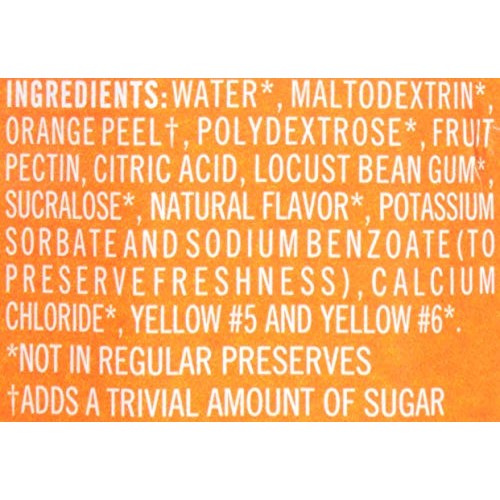 Polaner Sugar Free With Fiber, Orange Marmalade, 13.5 Ounce