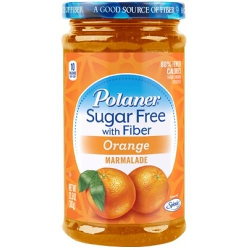 Polaner Sugar Free With Fiber Orange Marmalade, 13.5 Ounce -- 12