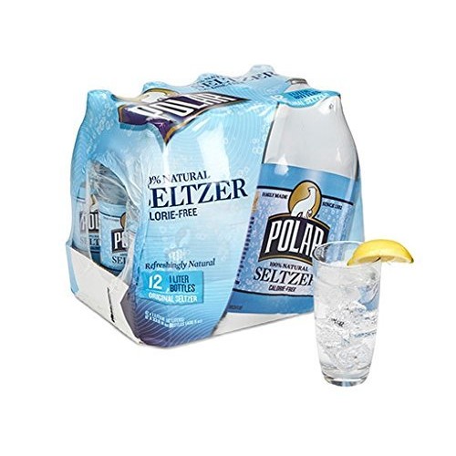 Polar 100% Natural Seltzer Water 33.8 Fl. Oz, Pack Of 12 Orig