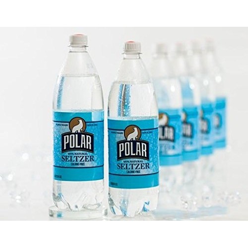 Polar 100% Natural Seltzer Water 33.8 Fl. Oz, Pack Of 12 Orig