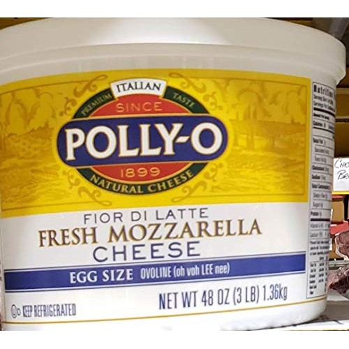 Polly-o Fresh Mozzarella Cheese 48 oz 3lb X 2 packs TotaL 6LBS