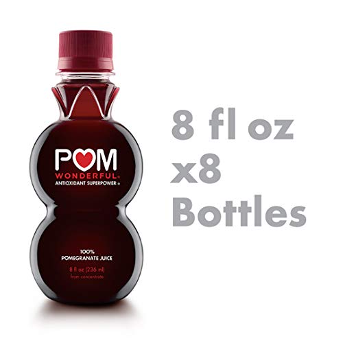 Pom Wonderful 100% Pomegranate Juice, 8Oz Pack Of 8 Bottles