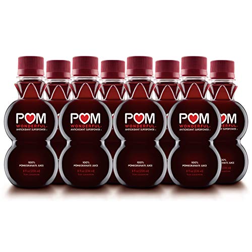 Pom Wonderful 100% Pomegranate Juice, 8Oz Pack Of 8 Bottles